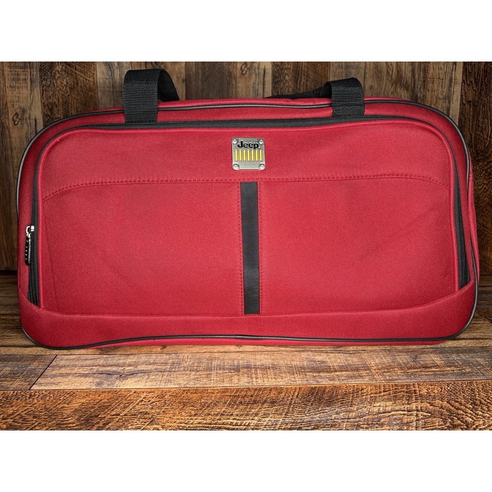 Jeep‎ Duffle Bag Red Luggage Travel Carry Bag  22"/11"/11" FAST SHIPPING